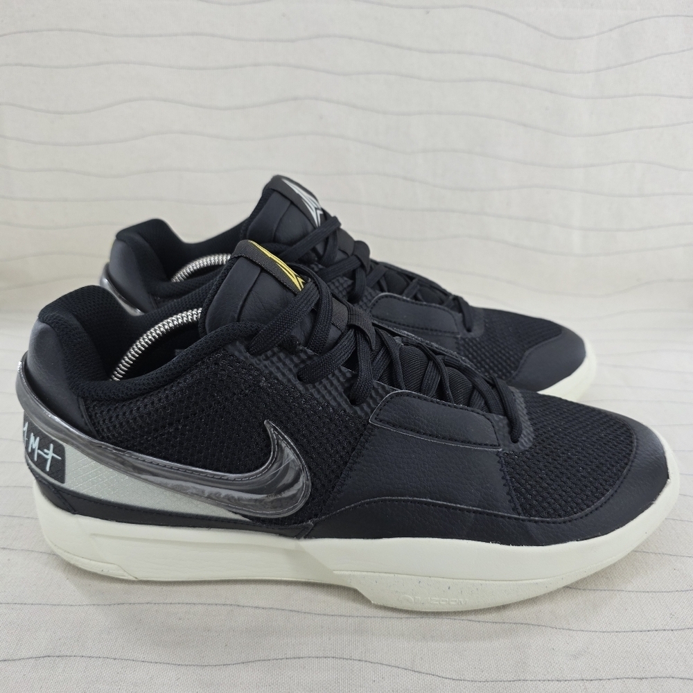 Nike Mens Ja 1 Ain't Ducking No Smoke Black Basketball Shoes DR8785-002 Size 10